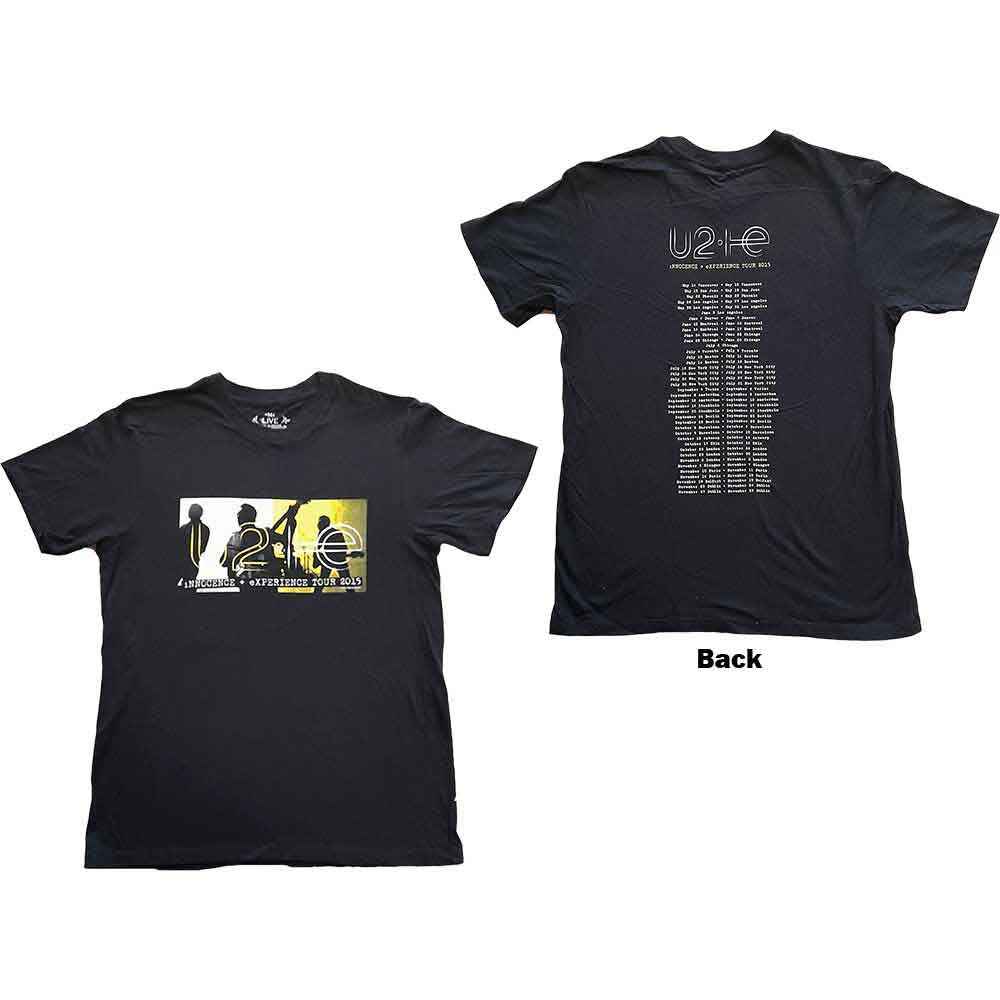 U2 - I+E Tour 2015 Band Silhouettes - T-Shirt