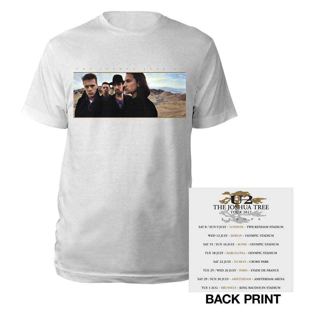 U2 - Joshua Tree Photo - T-Shirt White