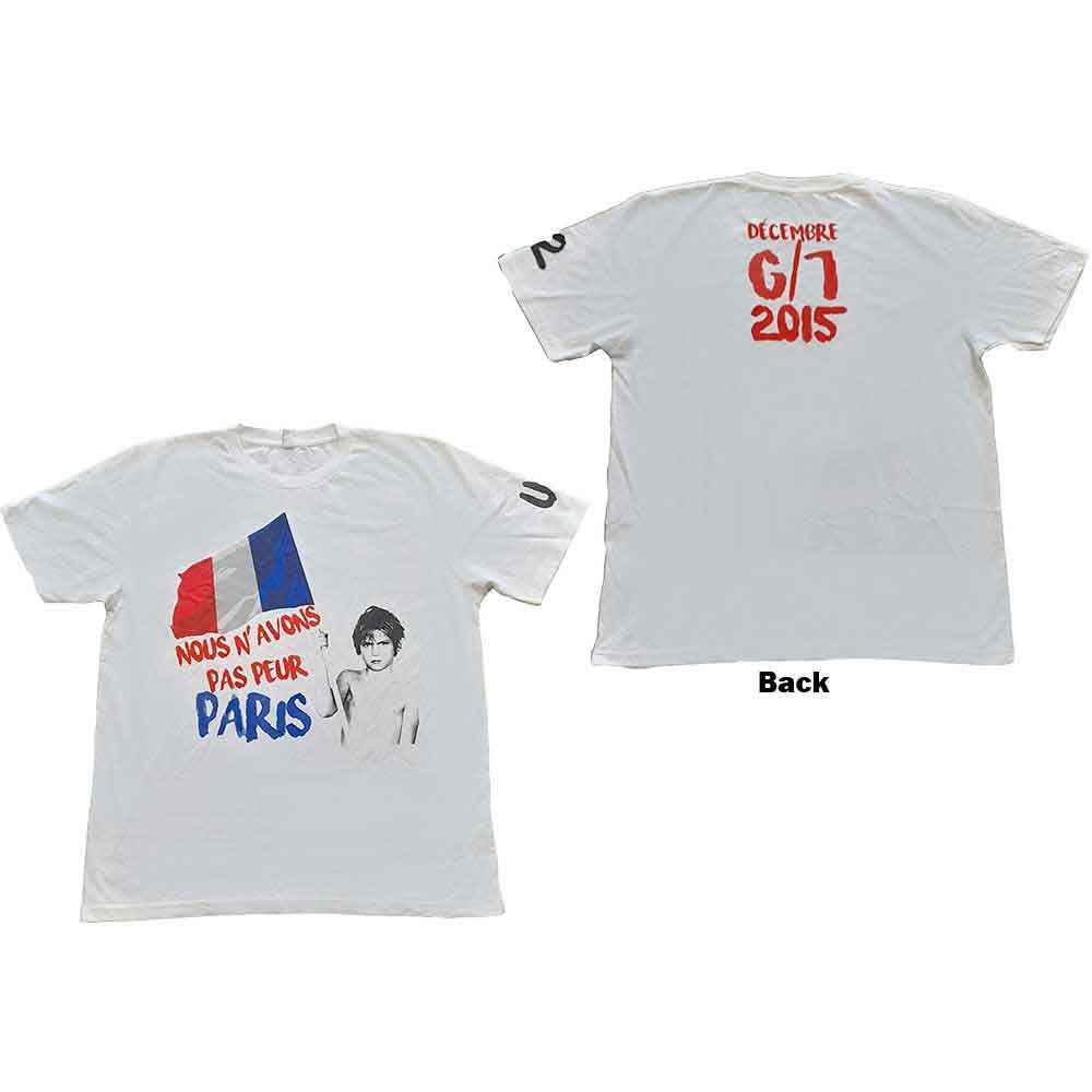 U2 - Paris 2015 Nous N'Avons Pas Peur - T-Shirt