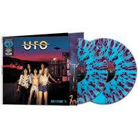 Ufo - Hollywood '76 (Limited Edeition, Blue & Red Splatter Colored Vinyl) (2 Lp's) - Vinyl