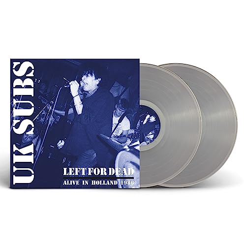Uk Subs - Left For Dead - Alive In Holland 1986 (Clear Vinyl 2Lp) - Vinyl