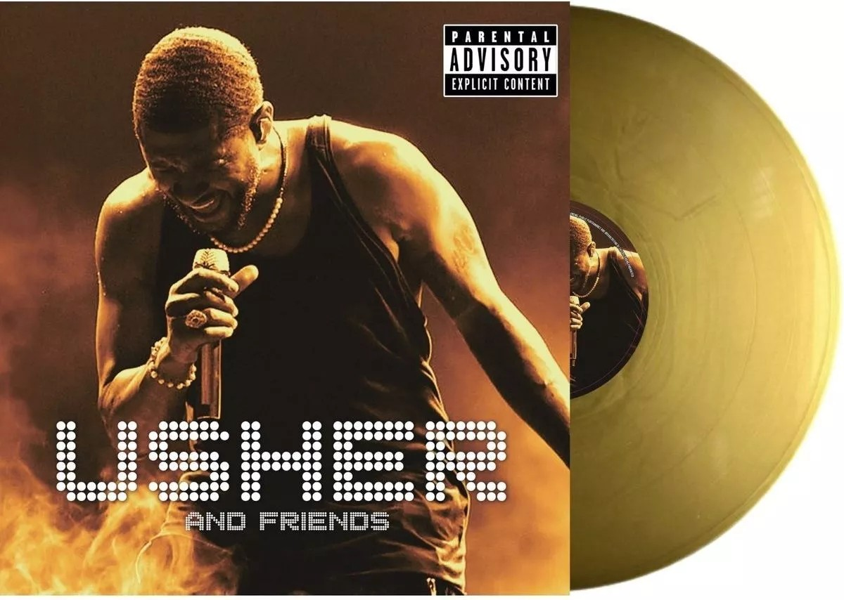 Usher - Usher And Friends (Limited Edition, Gold Colored Vinyl) [Import] - Vinyl