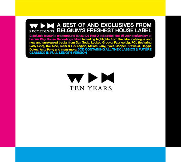 Va - We Play House Recordings 10 Years - CD