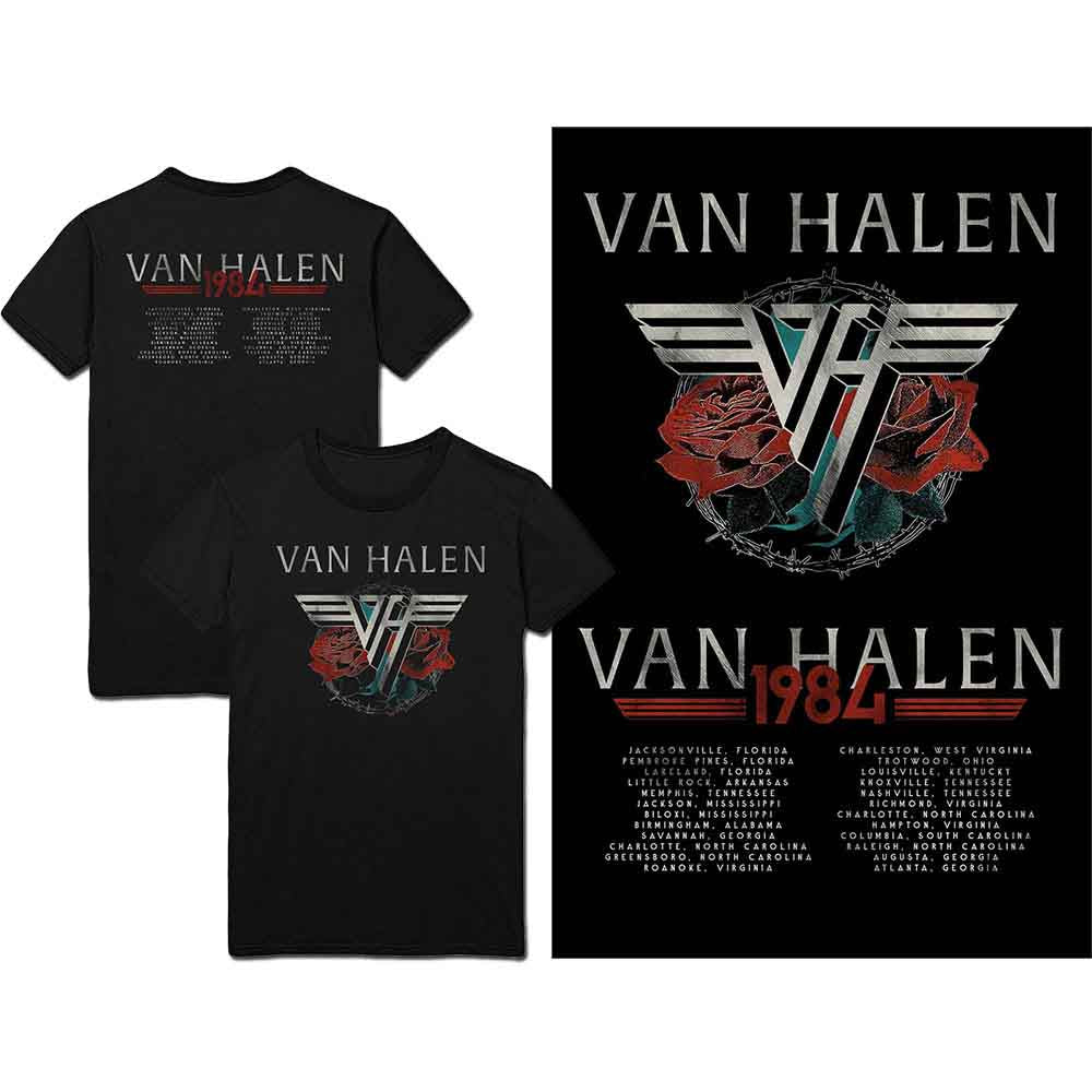 Van Halen - 84 Tour - T-Shirt Black