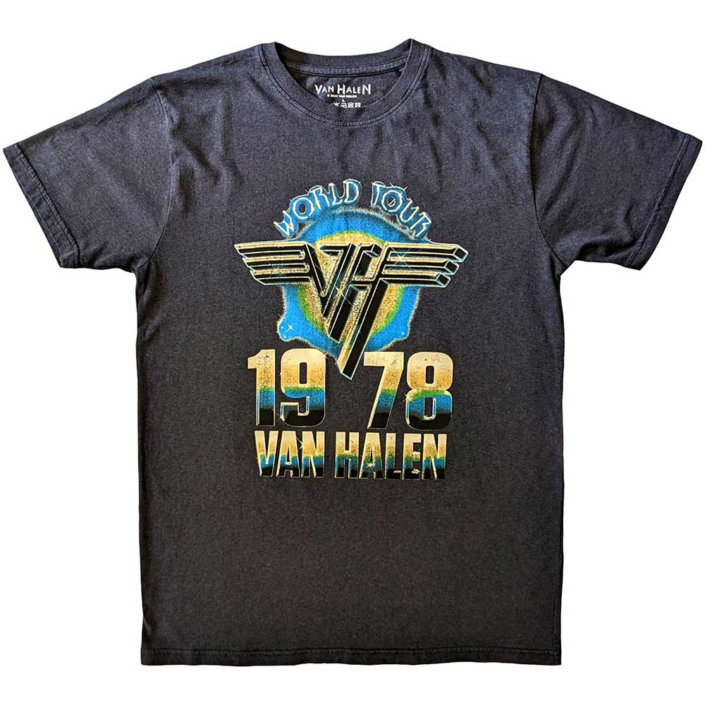 Van Halen - World Tour '78 - Black