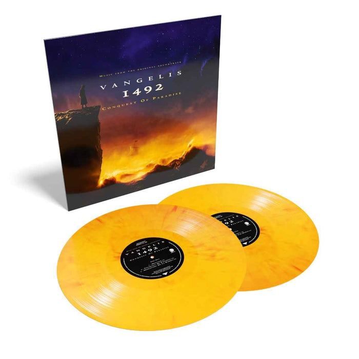 Vangelis - 1492: Conquest Of Paradise (Music From The Original Soundtrack) (Yellow Flame Vinyl) [2LP] - Vinyl