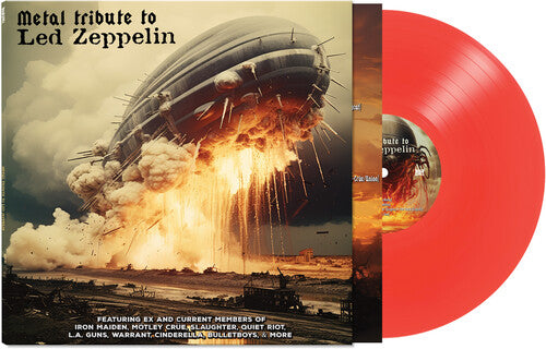 Various Artists - A Metal Tribute To Led Zeppelin (Colored Vinyl, Red) - Vinyl