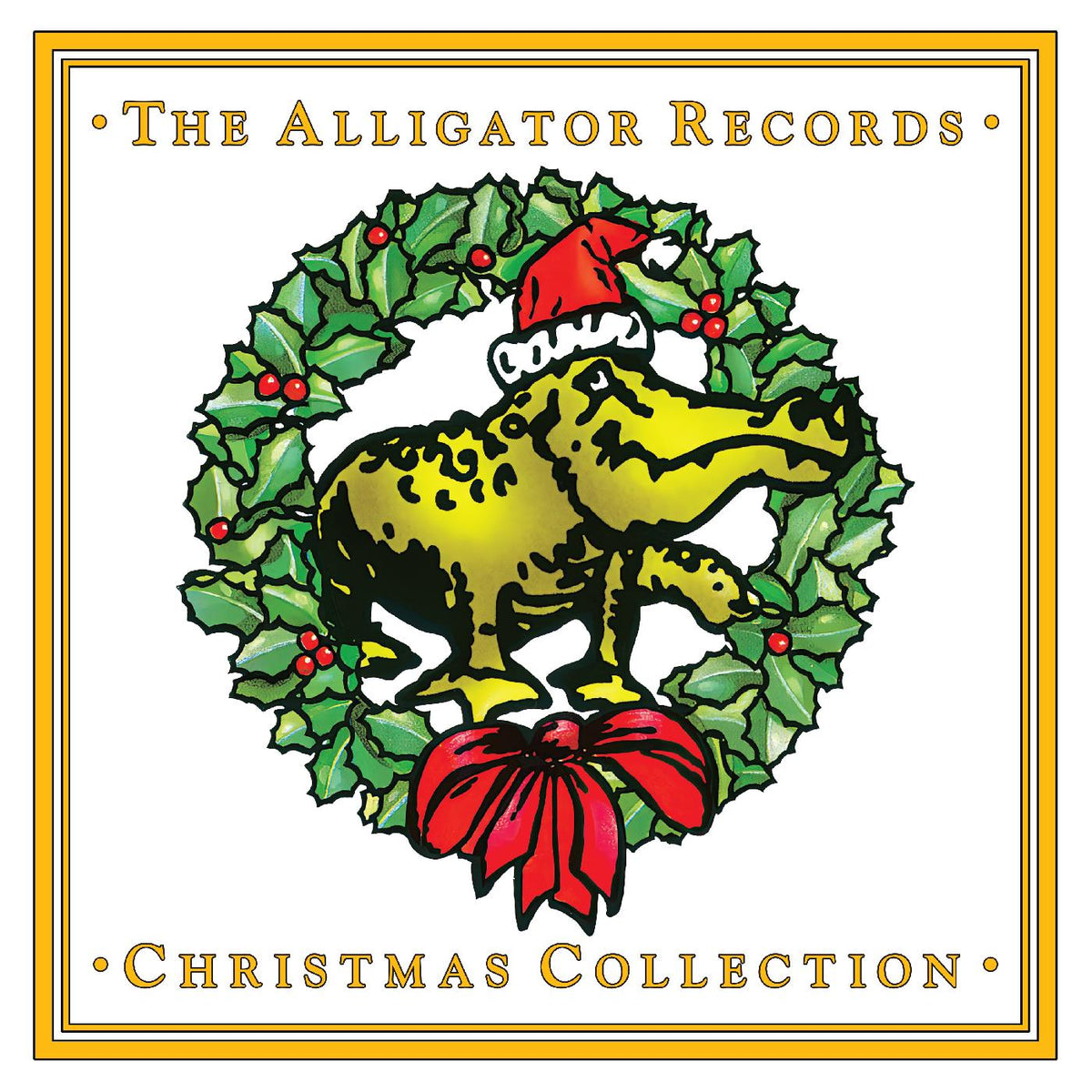 Various Artists - Alligator Christmas Collection (RED OPAQUE VINYL) - Vinyl