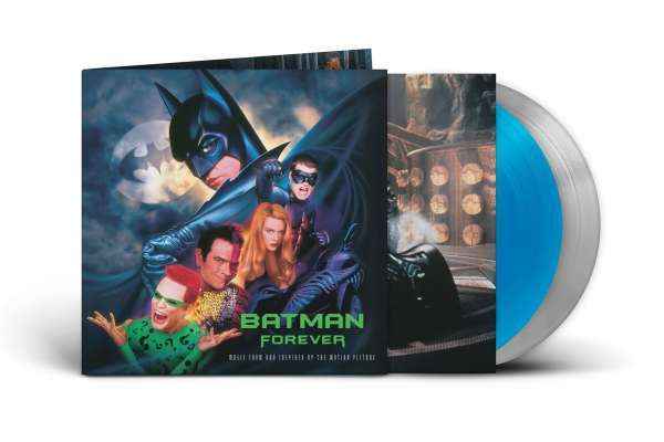 Various Artists - Batman Forever: Music From The Motion Picture (Colored Vinyl, Blue, Silver, 140 Gram Vinyl, Brick & Mortar Exclusive) (2 Lp's) - Vinyl