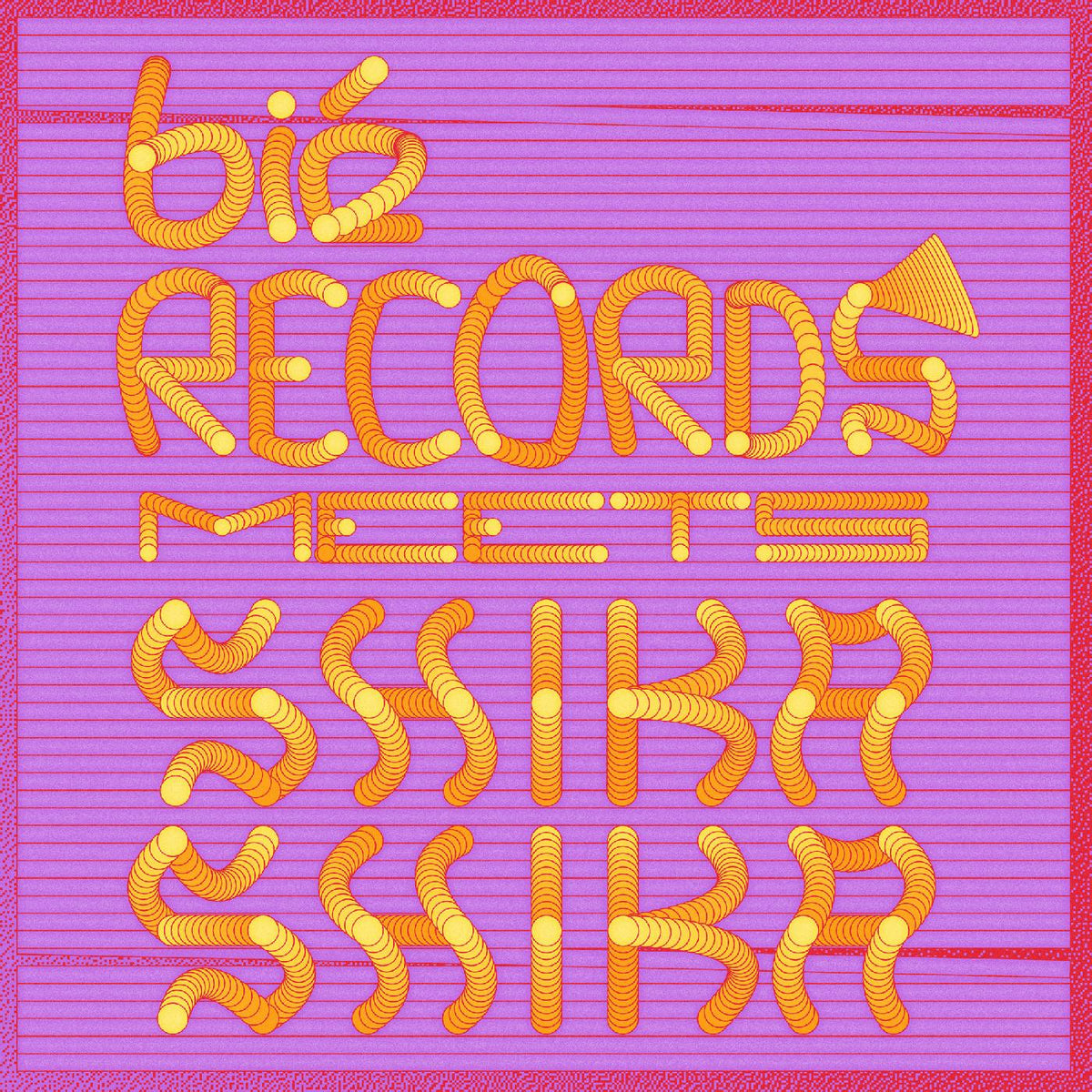 Various Artists - bi√© records meets Shika Shika (TRANSPARENT RED VINYL) - Dance & Electronic