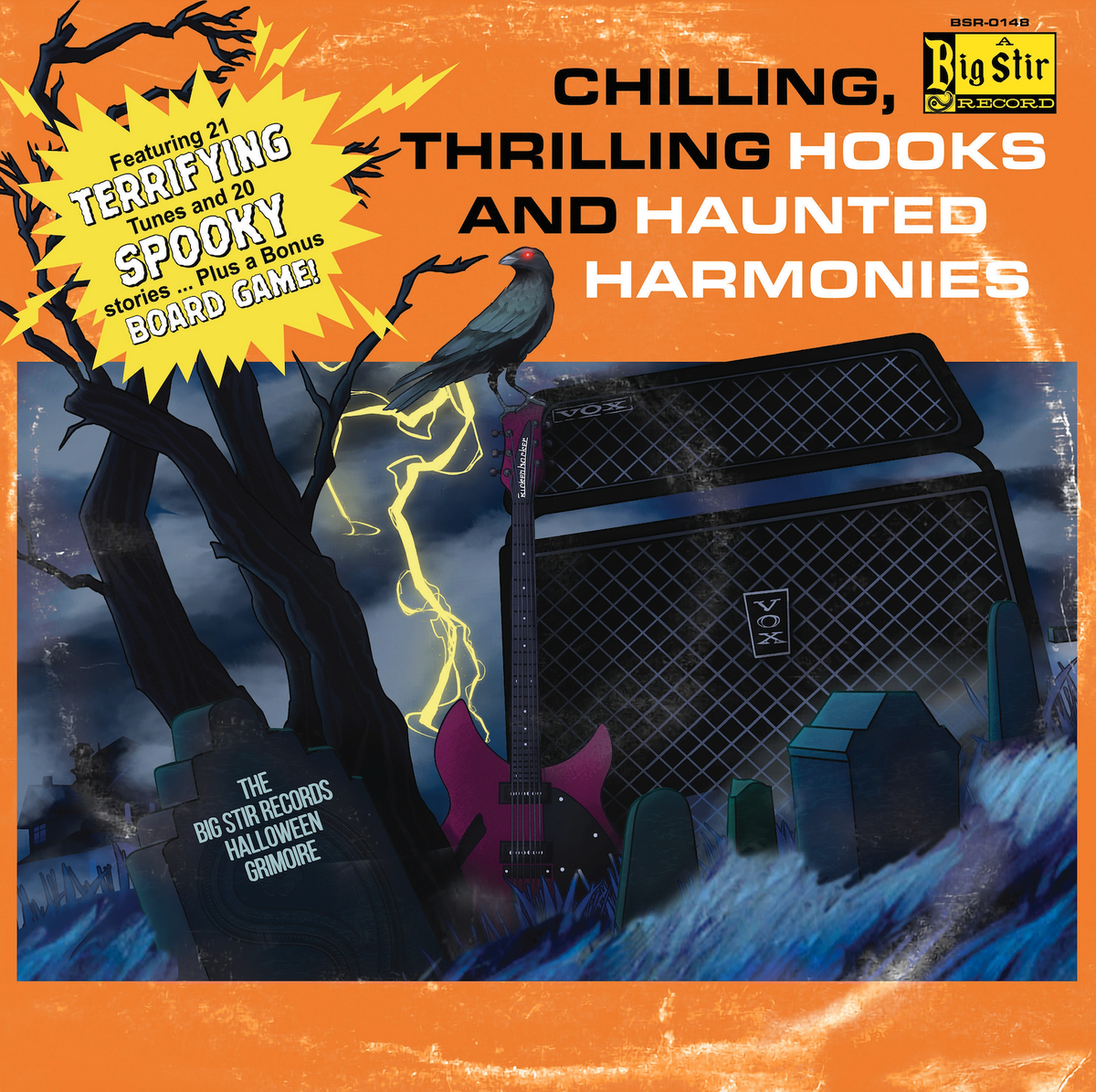 Various Artists - CHILLING, THRILLING HOOKS AND HAUNTED HARMONIES: THE BIG STIR RECORDS HALLOWEEN GRIMOIRE - Vinyl