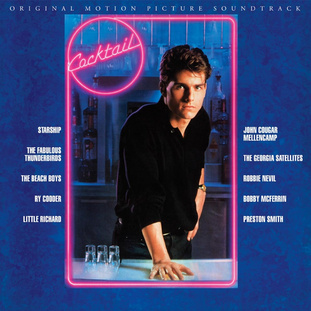 Various Artists - Cocktail (Original Motion Picture Soundtrack) (Limited Edition, Translucent Blue Colored Vinyl) - Vinyl