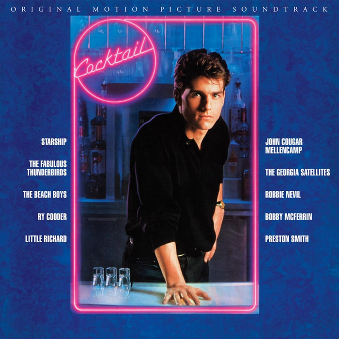 Various Artists - Cocktail (Original Motion Picture Soundtrack) (Limited Edition, Translucent Blue Colored Vinyl) - Vinyl