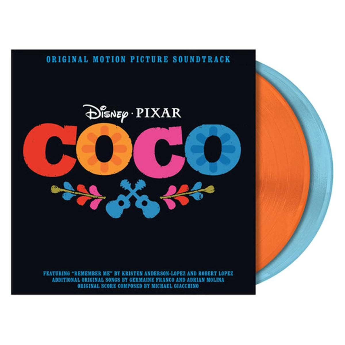 Various Artists - Coco (Original Motion Picture Soundtrack) (Limited Edition, Marigold & Azul Colored Vinyl) (2 Lp's) - Vinyl