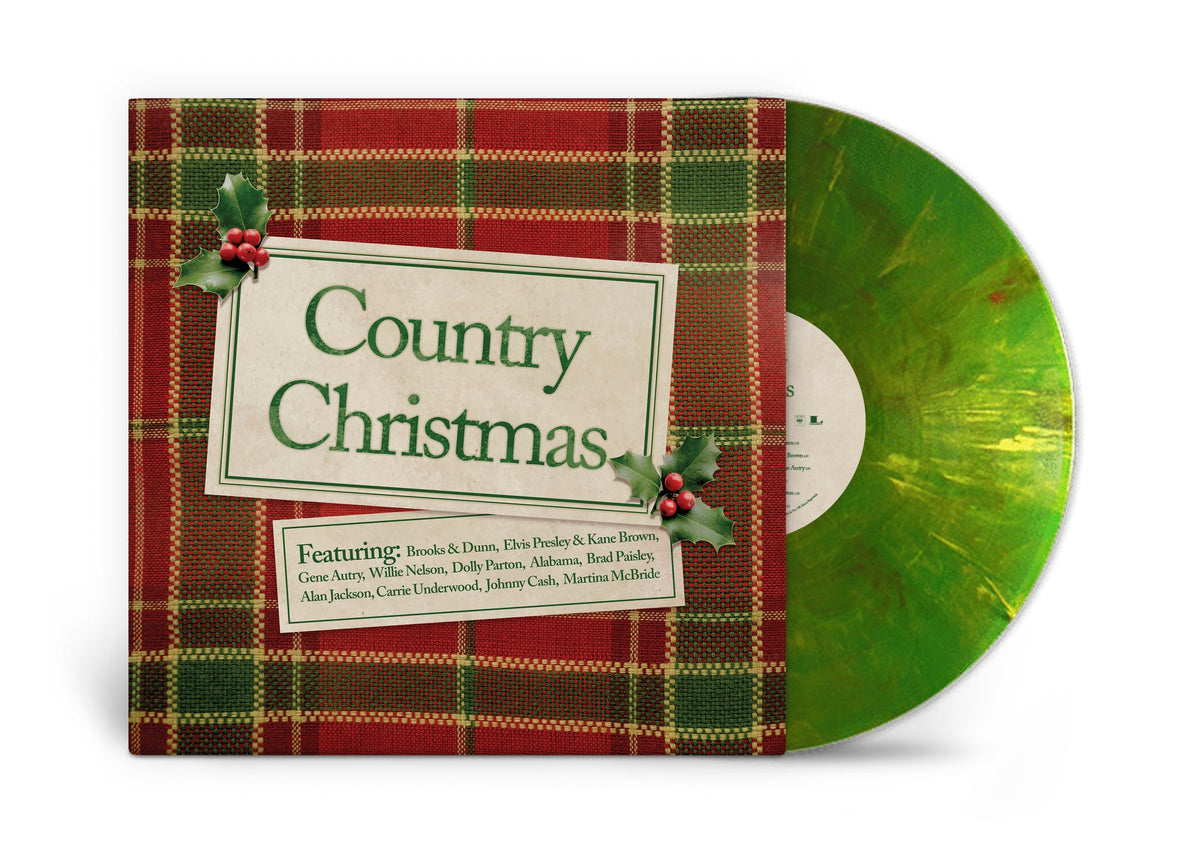 Various Artists - Country Christmas (Tree Color Green Colored Vinyl) - Vinyl