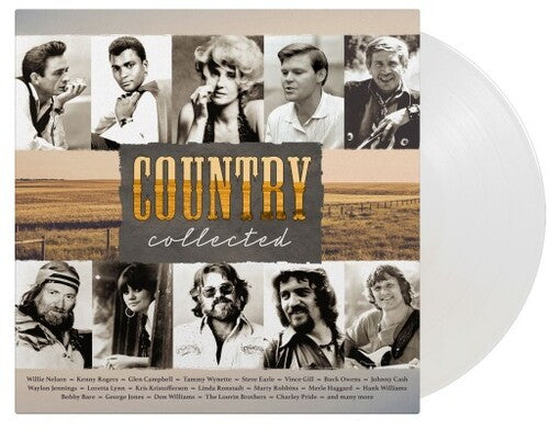 Various Artists - Country Collected (Limited Edition, 180 Gram Vinyl, Clear Vinyl) [Import] (2 Lp's) - Vinyl
