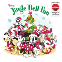 Various Artists - Disney Jingle Bell Fun (Limited Edition, Translucent Red Colored Vinyl, Collectible Poster) - Vinyl
