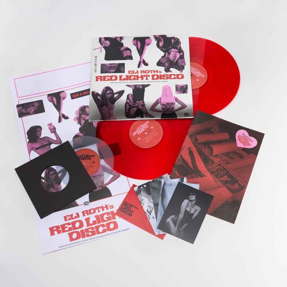 Various Artists - Eli Roth's Red Light Disco (Deluxe Edition, 180 Gram Vinyl) (2 Lp's/7" Single) - Vinyl