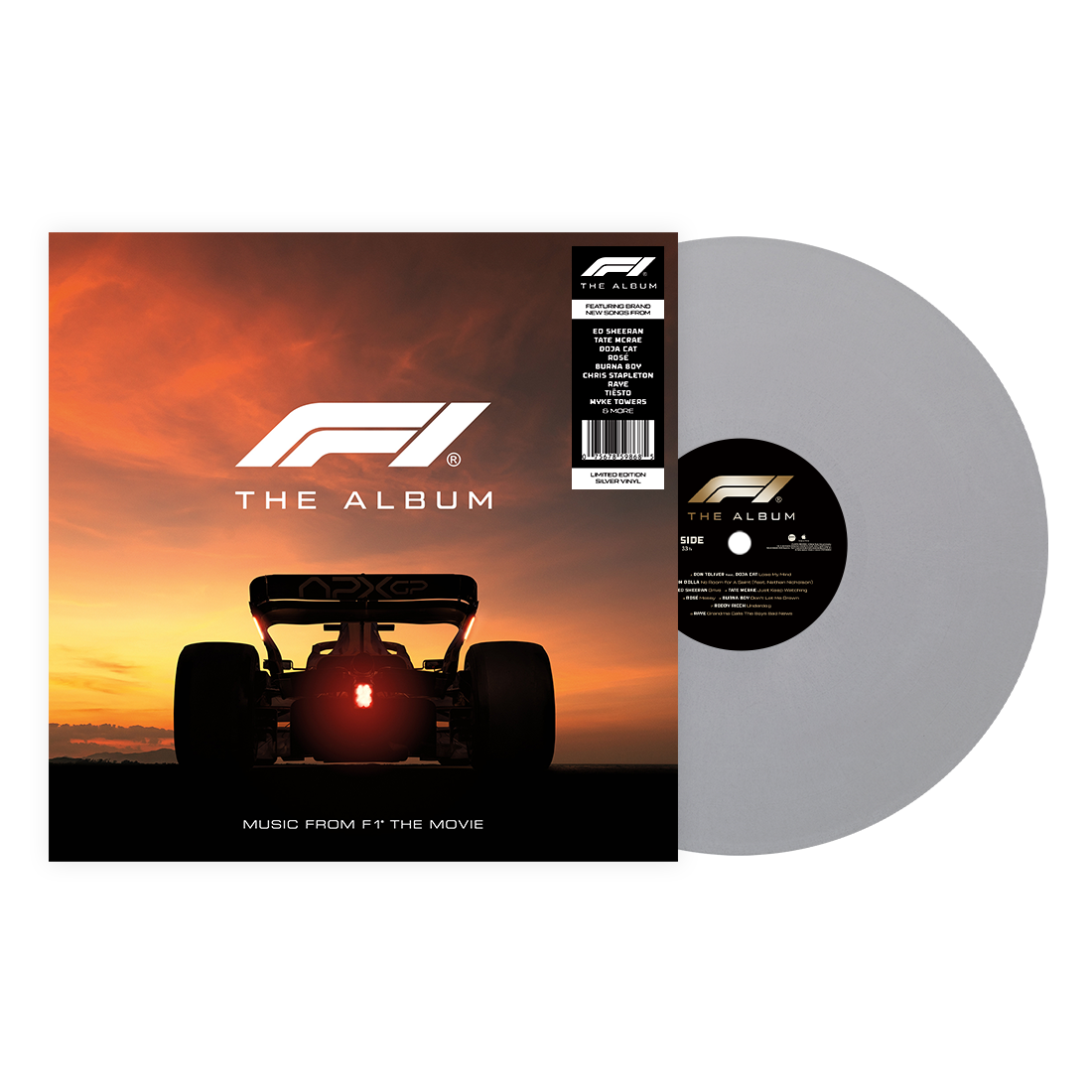Various Artists - F1 The Album (Limited Edition Silver Vinyl) - Vinyl