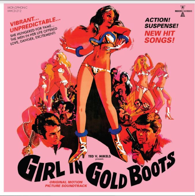 Various Artists - Girl In Gold Boots Original Motion Picture Soundtrack (GOLD VINYL + DVD) - Vinyl