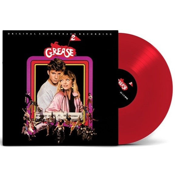 Various Artists - Grease 2 (Original Soundtrack) (Cherry Red Colored Vinyl, Gatefold LP Jacket) - Vinyl