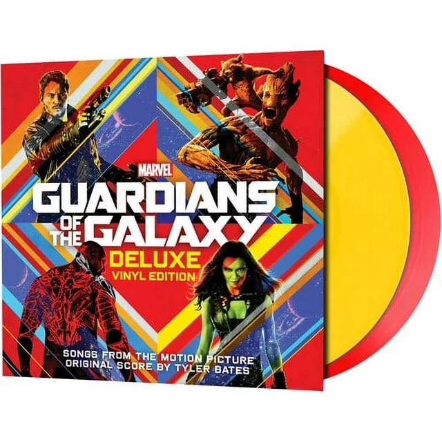 Various Artists - Guardians of the Galaxy: Deluxe (Limited Edition, Exclusive Red & Yellow Colored Vinyl) (2 Lp's) - Vinyl