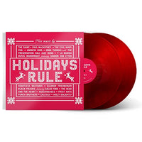 Various Artists - Holidays Rule (Clear Vinyl, Red, Gatefold LP Jacket) (2 Lp's) - Vinyl