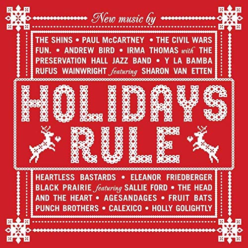 Various Artists - Holidays Rule (Clear Vinyl, Red, Gatefold LP Jacket) (2 Lp's) - Vinyl