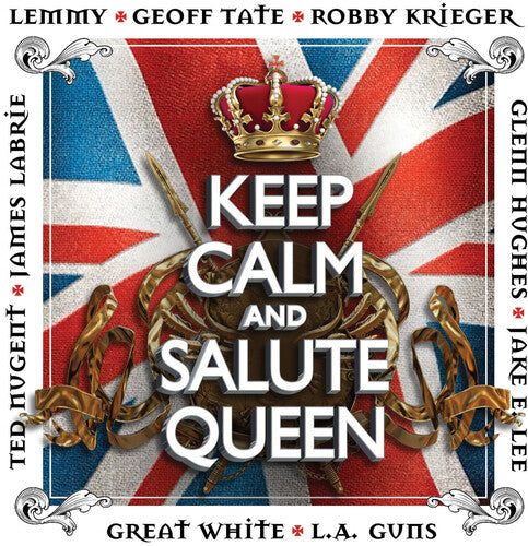 Various Artists - [Keep Calm & Salute Queen - red/ white - Vinyl