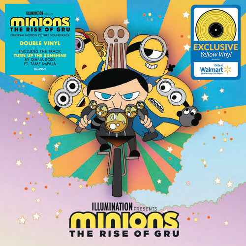 Various Artists - Minions: The Rise Of Gru (Original Motion Picture Soundtrack) (Limited Edition, Yellow Vinyl) (2 Lp's) - Vinyl