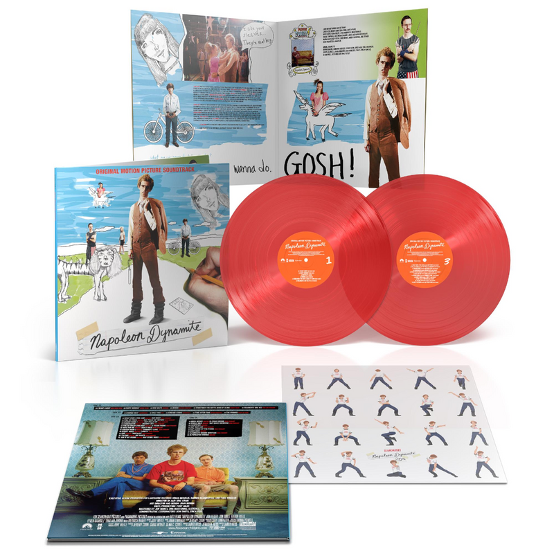 Various Artists - Napoleon Dynamite (Original Score) (Anniversary Edition, Transparent Ruby Colored Vinyl) (2 Lp's) - Vinyl