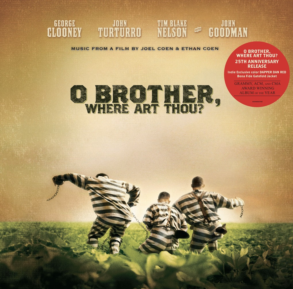 Various Artists - O BrotherWhere Art Thou? (Indie Exclusive) (Original Motion Picture Soundtrack) (25Th Anniversary) [Dapper Dan Red 2LP] - Vinyl