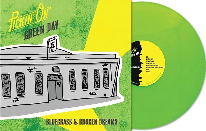 Various Artists - Pickin' On Green Day: Bluegrass & Broken Dreams (Toxic Green Vinyl RSD Essential) - Vinyl