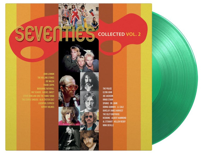 Various Artists - Seventies Collected Vol. 2 (Limited Edition, 180 Gram Vinyl, Colored Vinyl, Light Green) [Import] (2 Lp's) - Vinyl