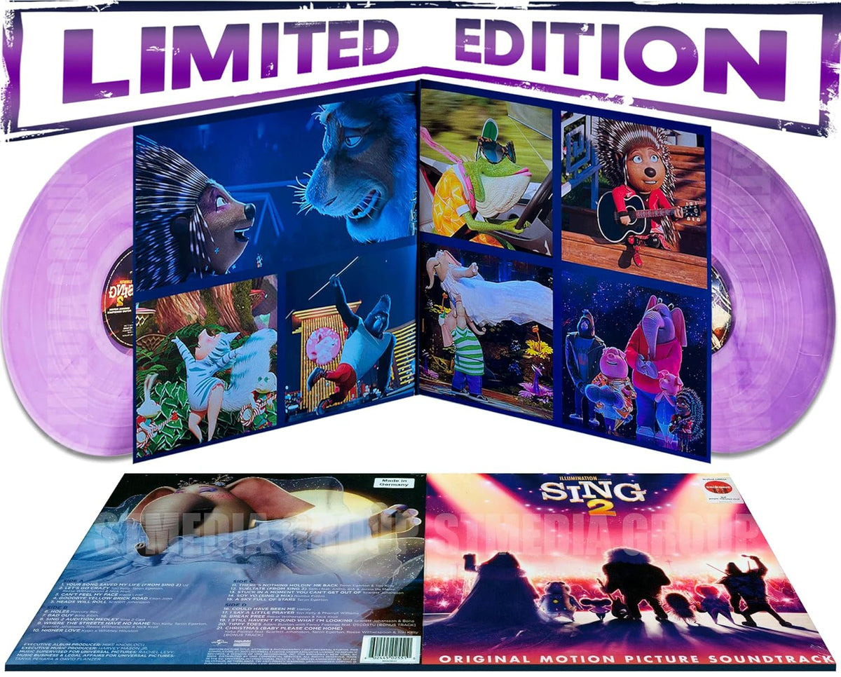 Various Artists - Sing 2: Original Motion Picture Soundtrack (Limited Edition, Purple Marbled Colored Vinyl) (2 Lp's) - Vinyl