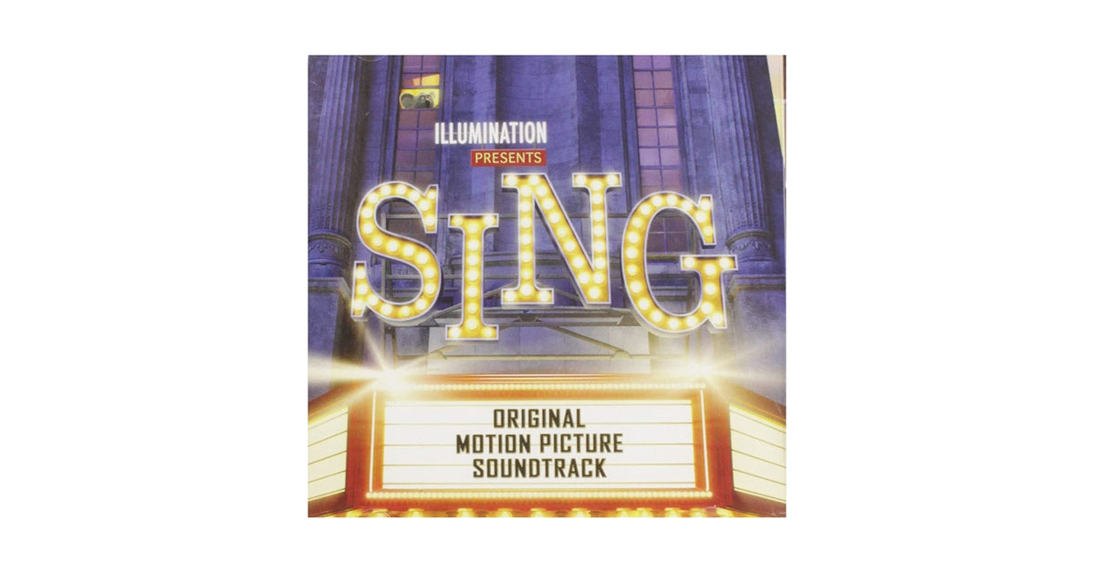 Various Artists - Sing (Original Soundtrack) [Psychedelic Blue Vinyl) - Vinyl