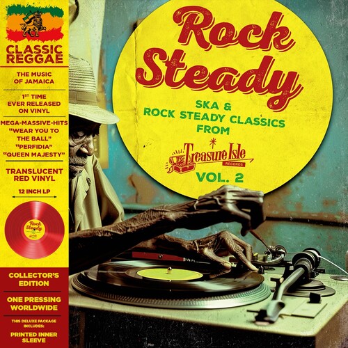 Various Artists - Ska & Rock Steady Classics From Treasure Isle Vol 2 (Colored Vinyl, Red, Deluxe Edition, Limited Edition, Remastered) - Vinyl