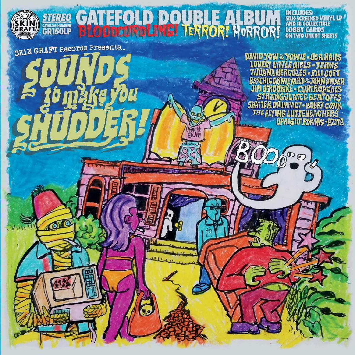 Various Artists - SKiN GRAFT Records Presents‚Ä¶ Sounds To Make You Shudder! (DELUXE EDITION) - Vinyl