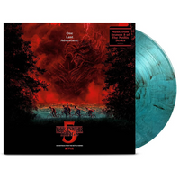 Various Artists - Stranger Things 5: (Soundtrack From The Netflix Series) (Limited Edition, Marble Sea Blue Colored Vinyl) - Vinyl