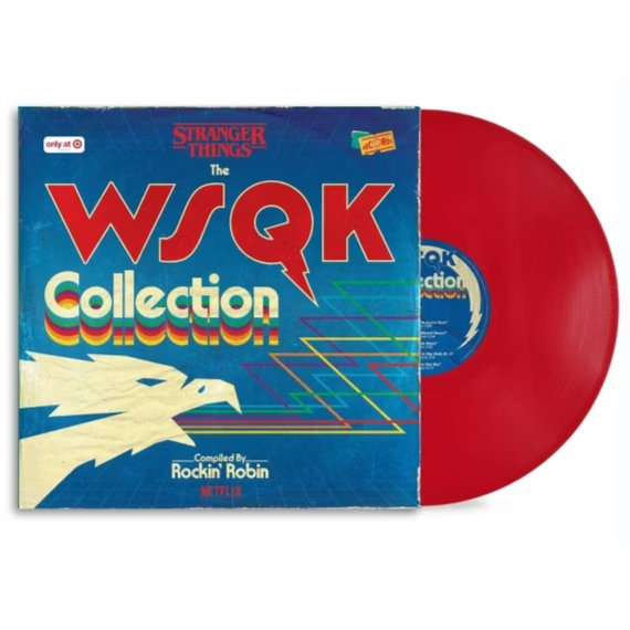 Various Artists - Stranger Things: The WSQK Collection (Limited Edition, Red Colored Vinyl) - Vinyl