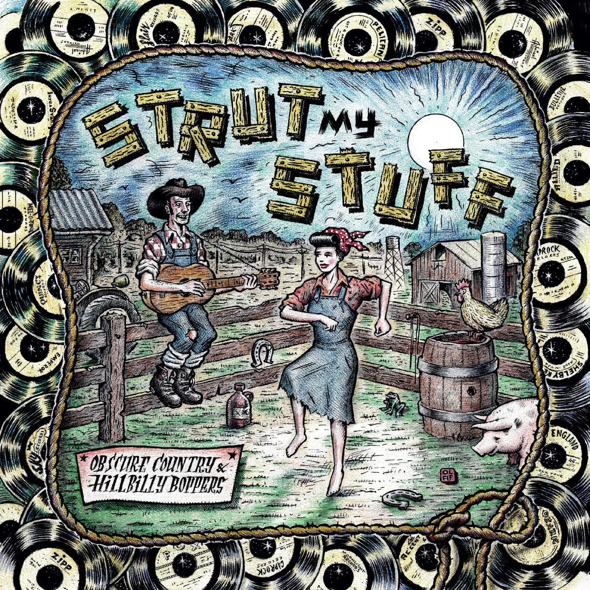 Various Artists - Strut My Stuff (GREEN VINYL) - Vinyl