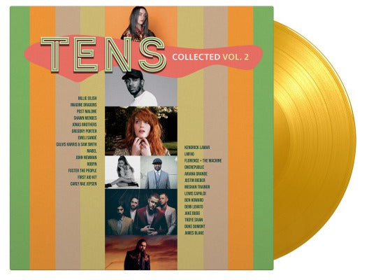 Various Artists - Tens Collected Vol. 2 (Limited Edition, 180 Gram Vinyl, Colored Vinyl, Yellow) [Import] (2 Lp's) - Vinyl