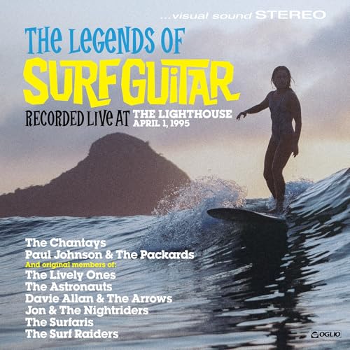 Various Artists - The Legends Of Surf Guitar [Clear Aqua 2Lp] - Vinyl