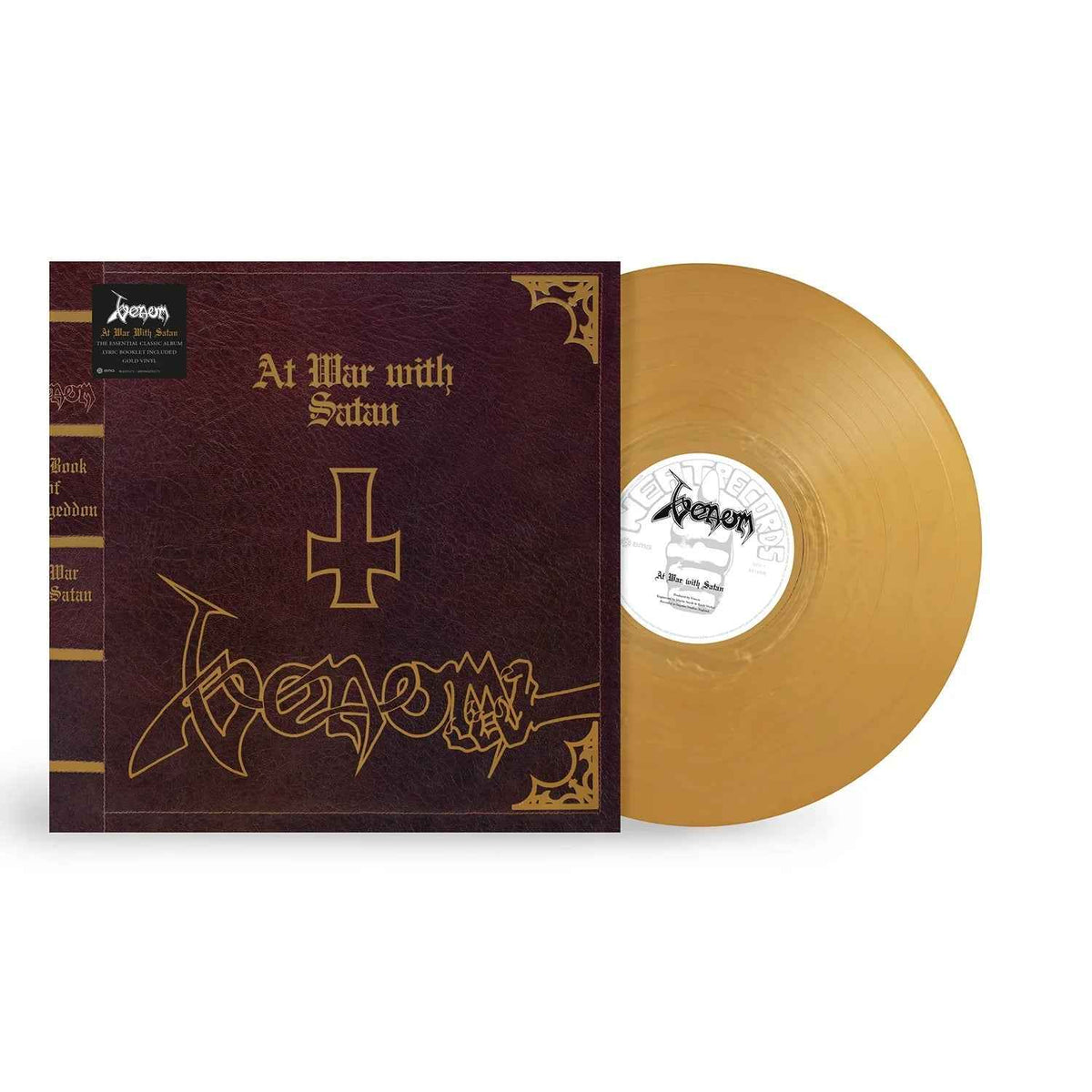 Venom - At War With Satan [Gold LP] - Vinyl