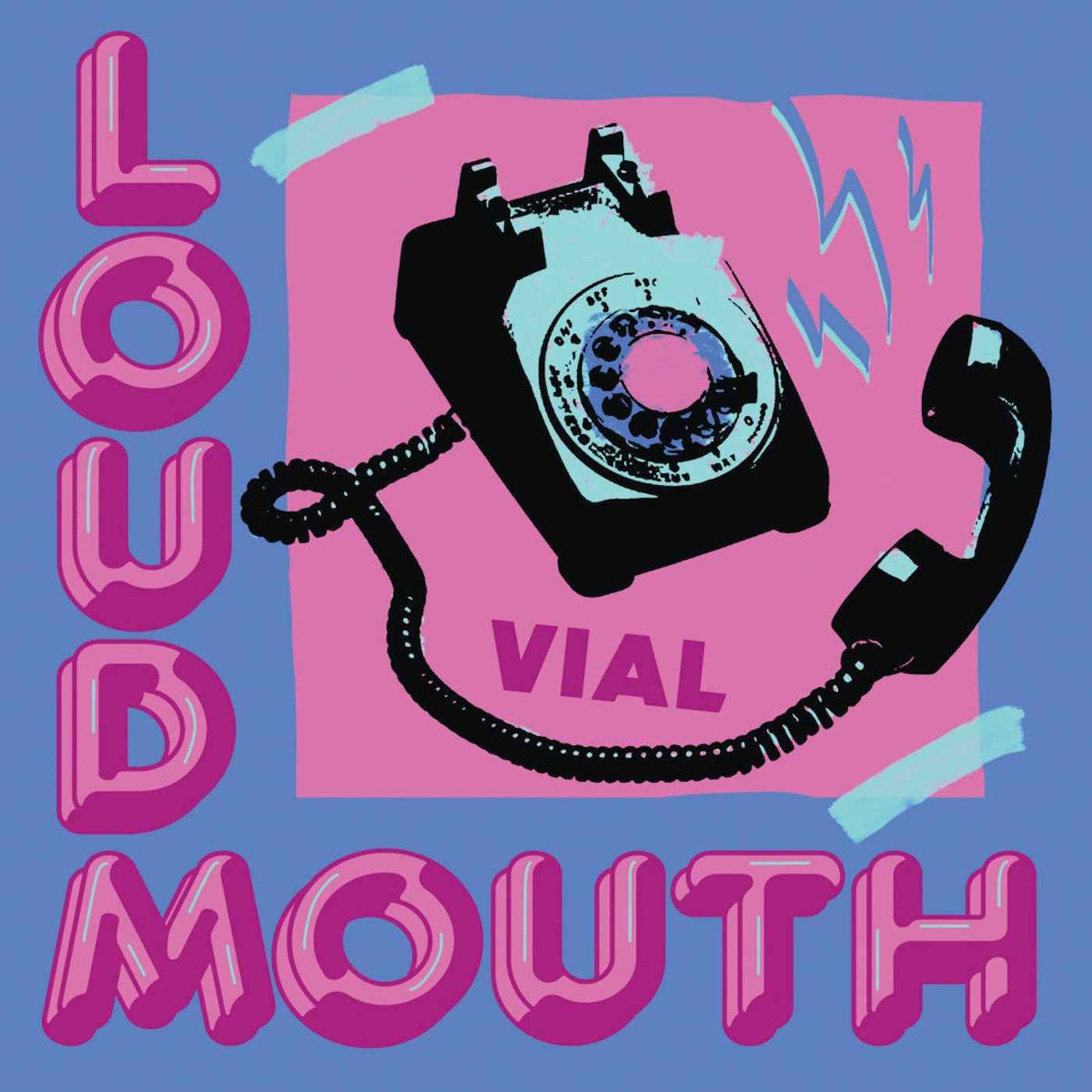VIAL - Loudmouth (Ice Blue With Aqua Blue Spokes Vinyl) - Vinyl