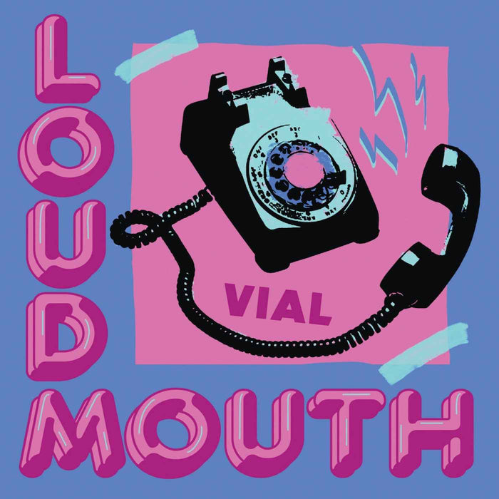 VIAL - Loudmouth (Ice Blue With Aqua Blue Spokes Vinyl) - Vinyl