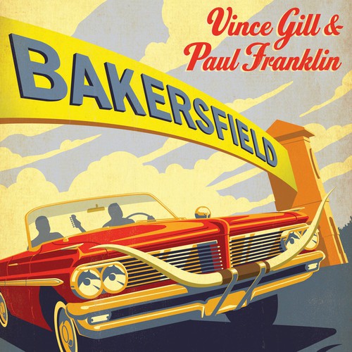 Vince Gill & Paul Franklin - Bakersfield - Vinyl