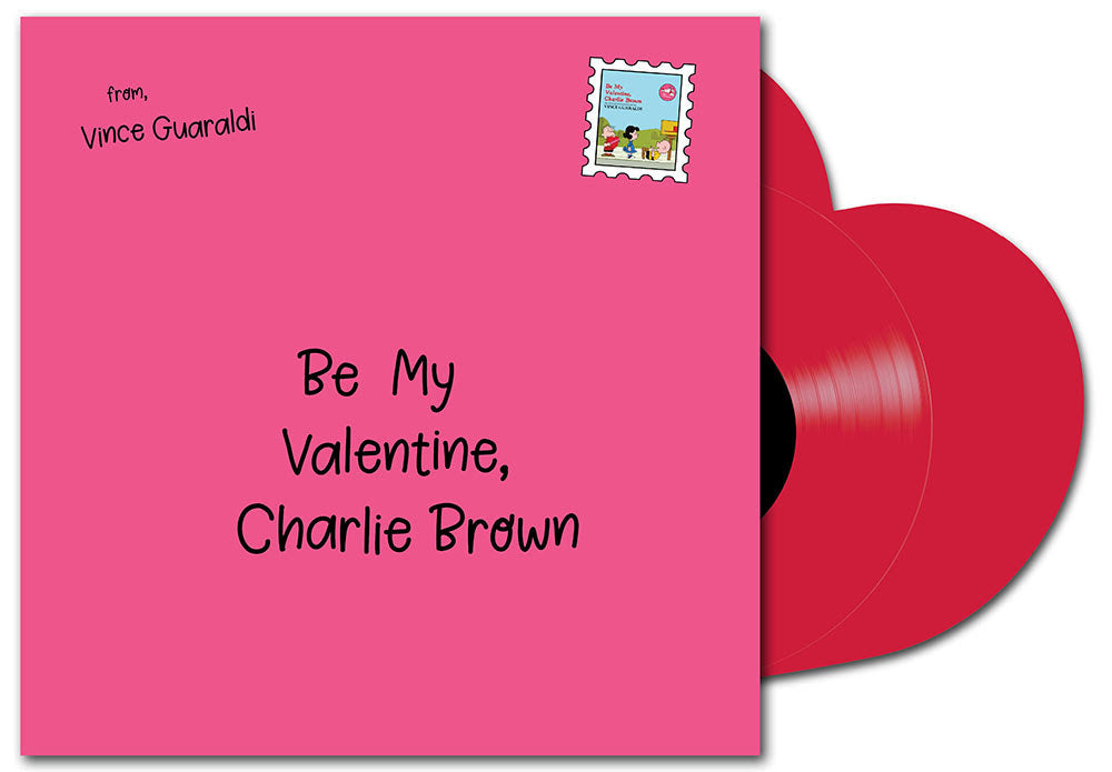 Vince Guaraldi - Be My Valentine Charlie Brown (Selections From The Original Soundtrack) [Indie Exclusive Red Heart-Shaped 12" EP 45 Rpm] - Vinyl