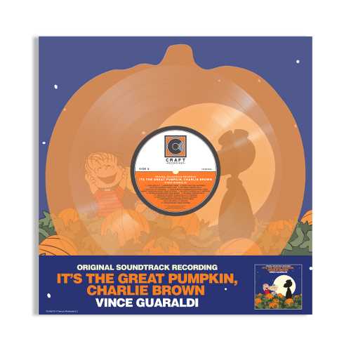 Vince Guaraldi - It's The Great Pumpkin, Charlie Brown [Translucent Orange Pumpkin Shaped 33 1/3rpm LP] - Vinyl