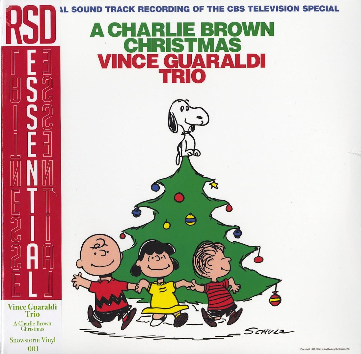 Vince Guaraldi Trio - A Charlie Brown Christmas (Think Indie Exclusive, Snowstorm Colored Vinyl) - Vinyl